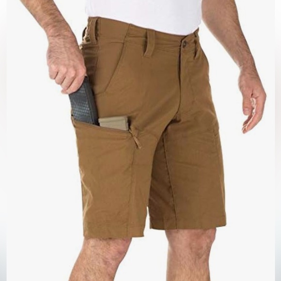 5.11 Tactical Dark Navy Blue Shorts - Size 28 - Picture 2 of 14